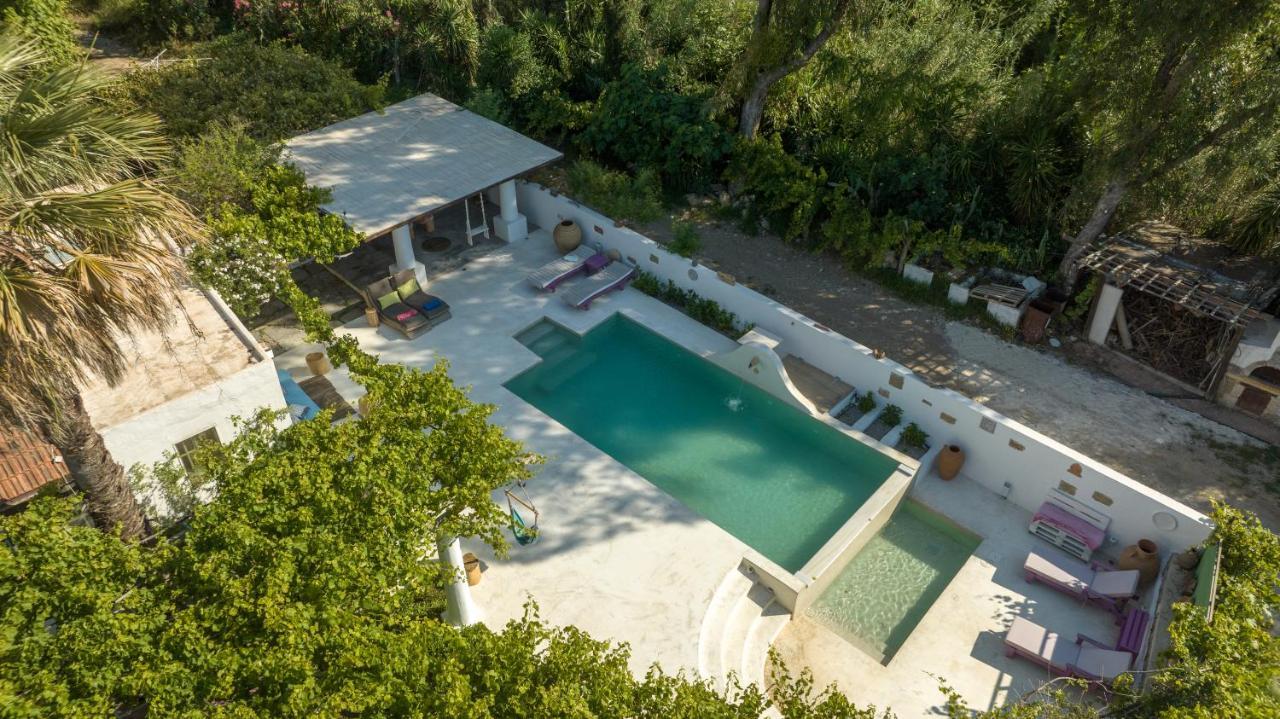 Villa Oliveyard Stone Built House- With Pool Non Chlorin