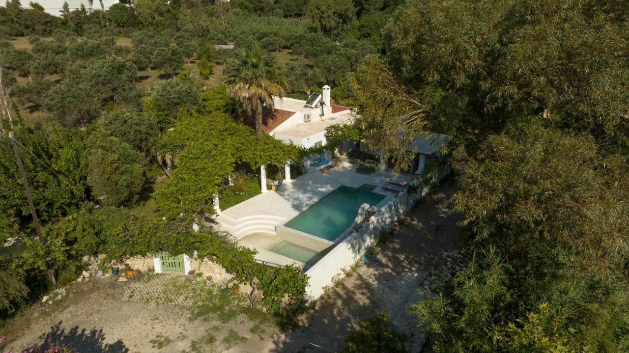 Villa Oliveyard Stone Built House- With Pool Non Chlorin