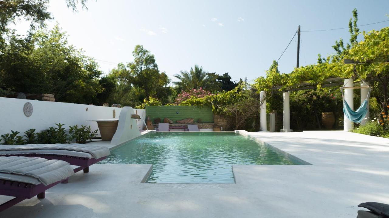 Villa Oliveyard Stone Built House- With Pool Non Chlorin Koskinou (Rhodes)