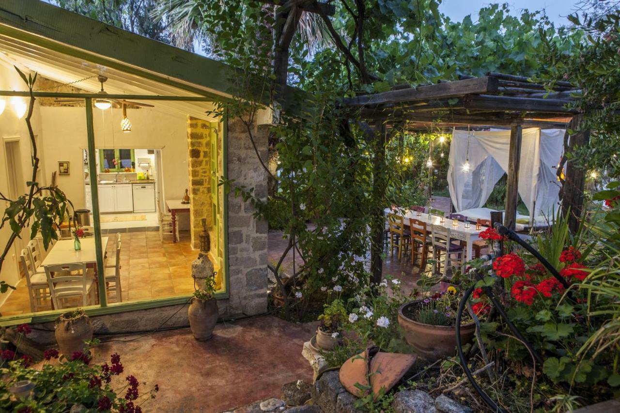 Oliveyard Stone Built House- With Pool Non Chlorin * Koskinou (Rhodes)